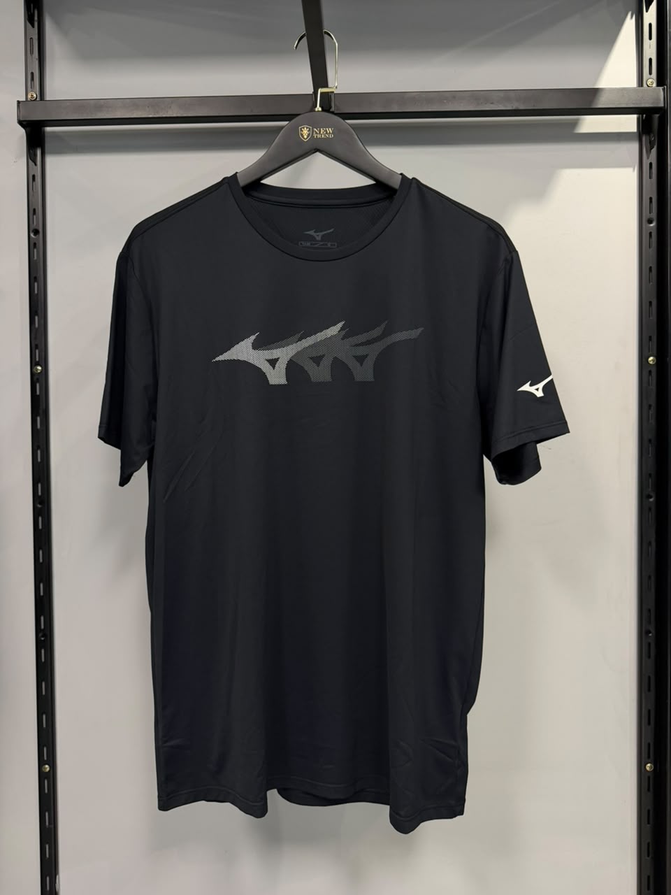 Camiseta Mizuno Focus Stamp Masculina - Preto